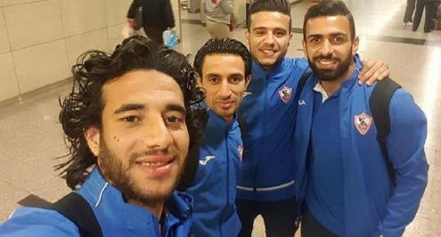 بالصور.. بعثة الزمالك تصل القاهرة